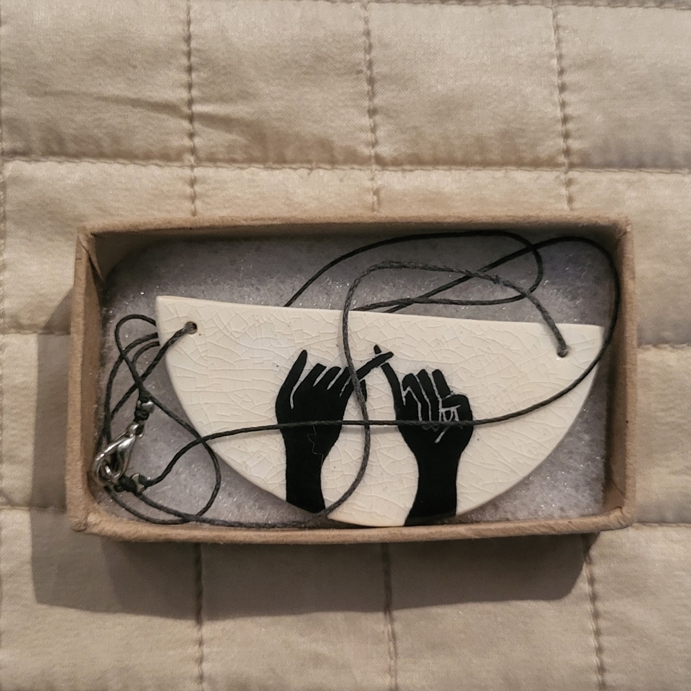 Ceramic Pendant Necklace